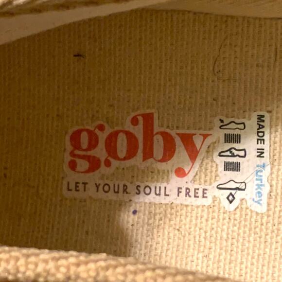 Goby Espadrilles Flats Geometric Paisley Pattern US Size 9 (EU 40) - Picture 8 of 8